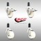 Service Caster 3 Inch 316SS Nylon Swivel 1-3/8 Inch Expanding Stem Caster Lock Brake SCC, 2PK SCC-SS316TTLEX20S314-NYS-2-S-2-138 - alternate 4